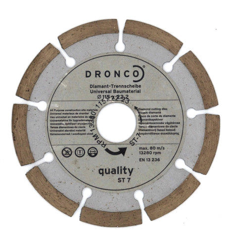 Dronco 115mm X 2 X 22 Diamond Disc
