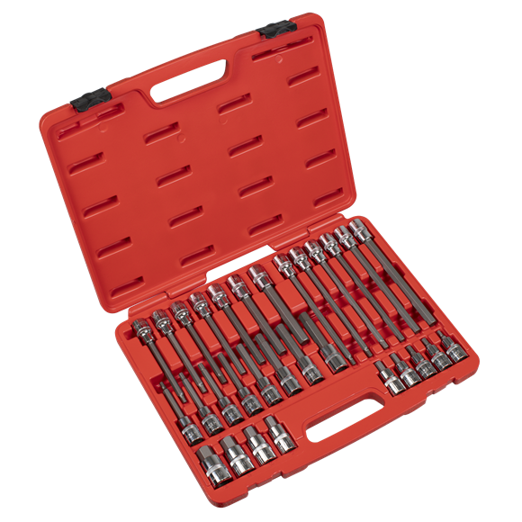 1/2" HEX SOCKET BIT SET 30PC