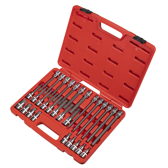 1/2" HEX SOCKET BIT SET 30PC
