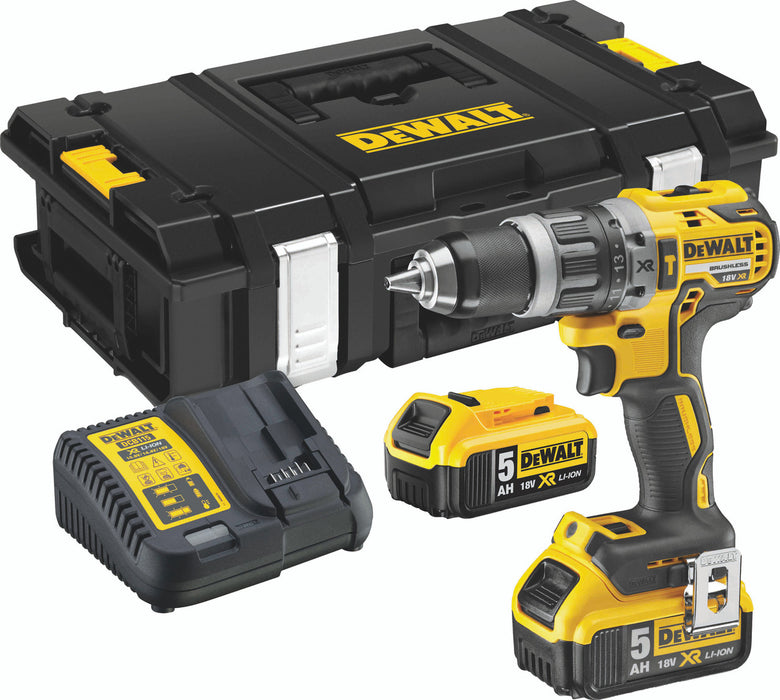 Dewalt DCD799P2T XR Brushless Combi Drill 18v 2 X 5.0ah Batt