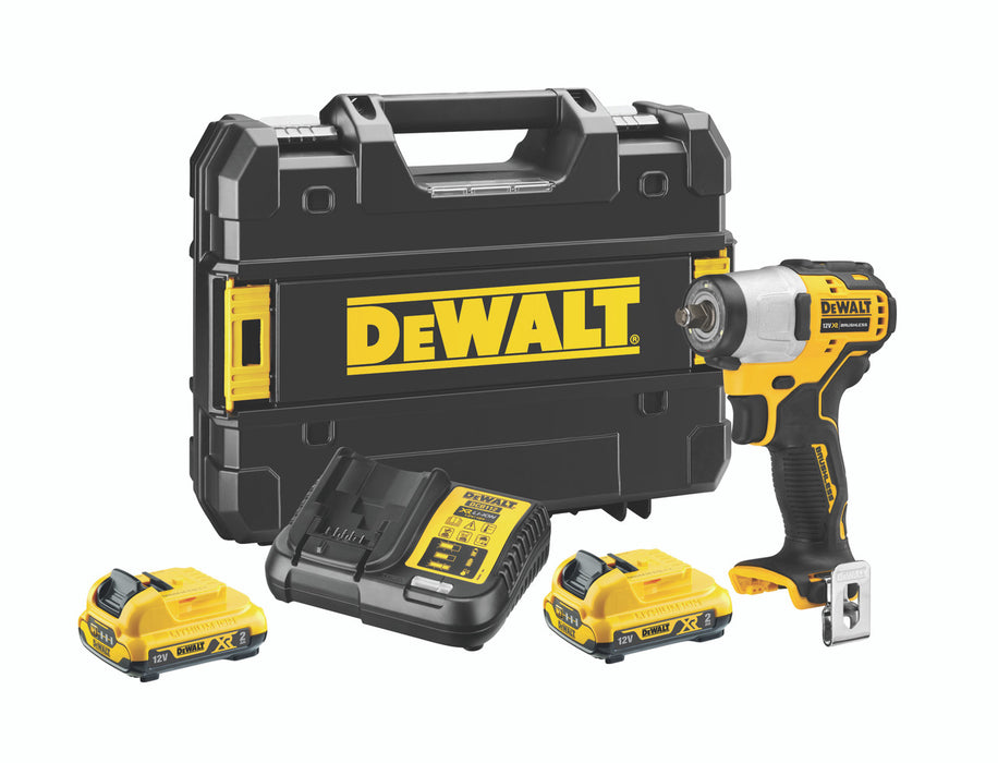 Dewalt DCF902D2 3/8" Brushless Compact Impact Wrench 2 X 2.0ah Batt