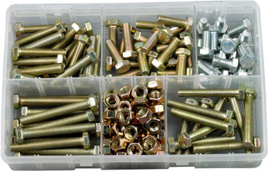 Force A01370 Asst M8 Fasteners 16-60mm 154pc