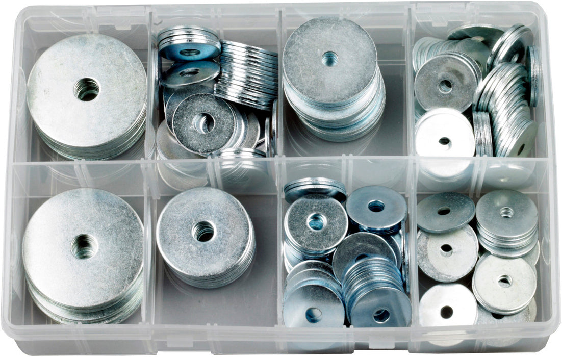 Force A01520 Asst Repair Washers Zp 3/16-3/8" 230pc