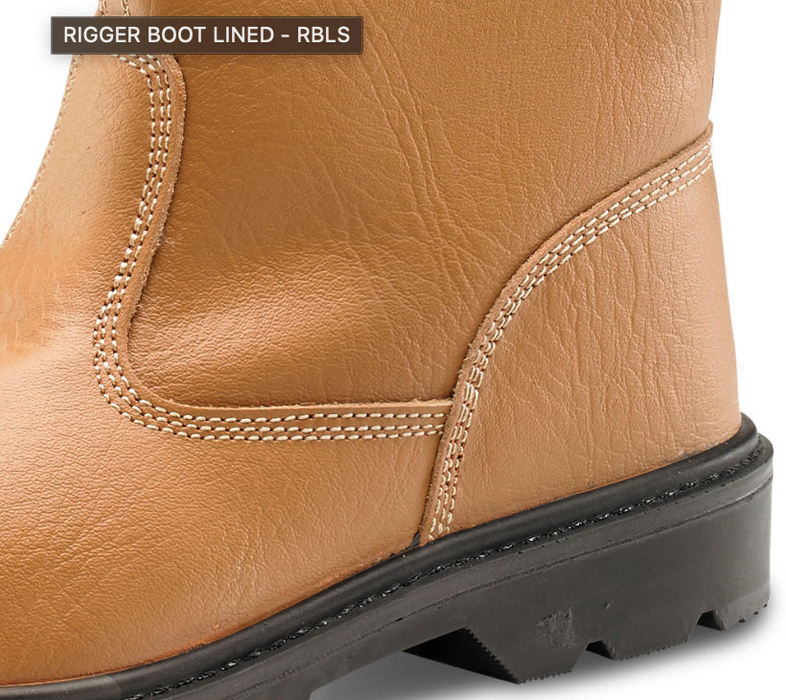 RIGGER BOOT FUR LINED