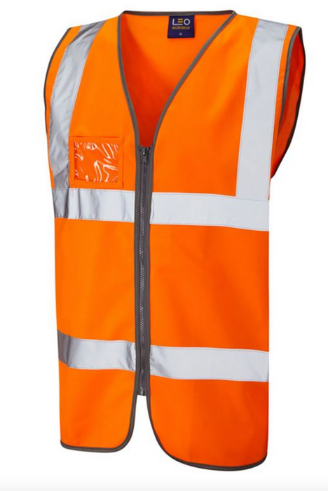 HI VIZ ORANGE VEST