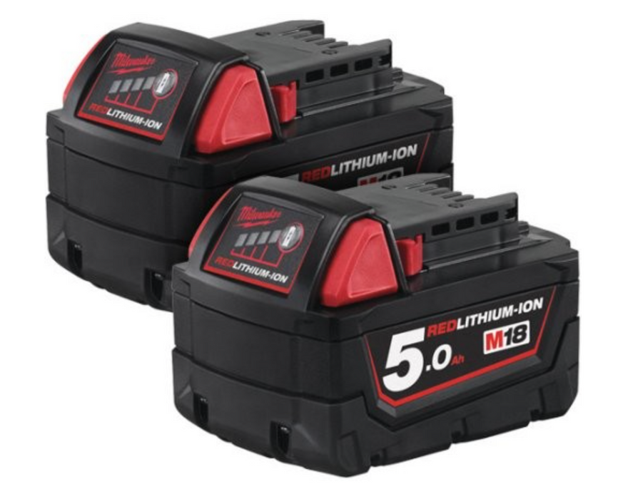 Milwaukee M18cag115xpdb-502x 115mm 18v Angle Grinder 2x5.0ah Li-Ion