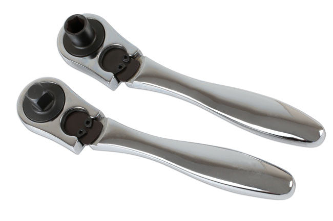 LASER 6787 1/4" SOCKET & BIT DRIVER RATCHET SET 2PC