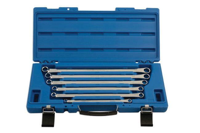 Laser 5672 Extra Long Ring Spanner Set 6pc