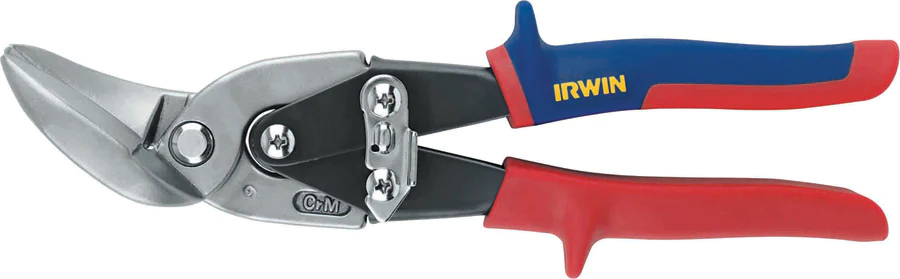 Irwin Aviation Right Curve Cut Tin Snips 250mm 10"