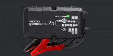 Noco Geniuspro25 6v/12v/24v 25-Amp Battery Charger, Battery Maintainer, And Battery Desulfator