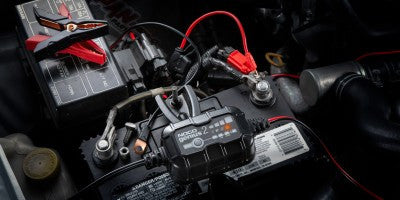 Noco Genius2u 6v & 12v 2 Amp Battery Charger, Battery Maintainer, And Battery Desulfator