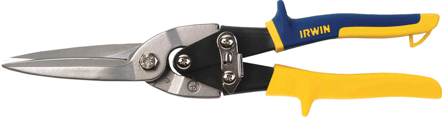 Irwin Aviation Straight Cut Tin Snips 250mm 10"
