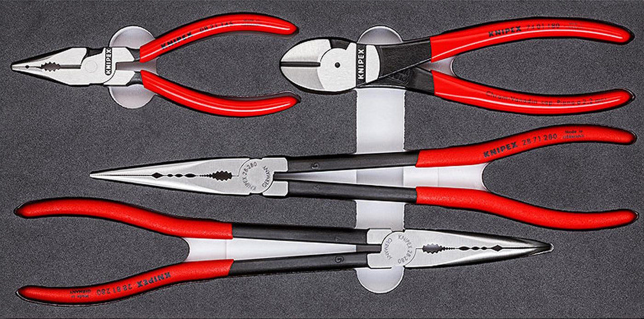 Knipex 4pc Automotive Plier Set In Eva Foam