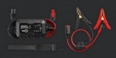 Noco Genius5 6v & 12v 5 Amp Battery Charger, Battery Maintainer, And Battery Desulfator