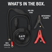 Noco Gpa004 Pro Battery Clamps With Eyelets For Geniuspro50