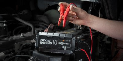 Noco Genius10 6v & 12v 10 Amp Battery Charger, Battery Maintainer, And Battery Desulfator