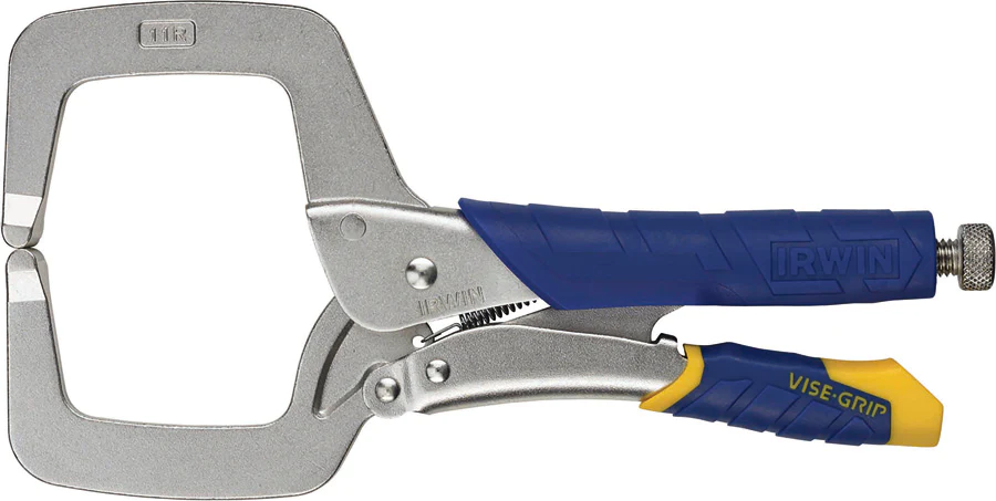 Irwin 11" Locking C-Clamps - Regular Tips - Fast Release