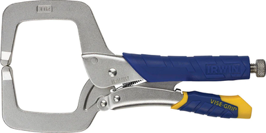 Irwin 11" Locking C-Clamps - Regular Tips - Fast Release