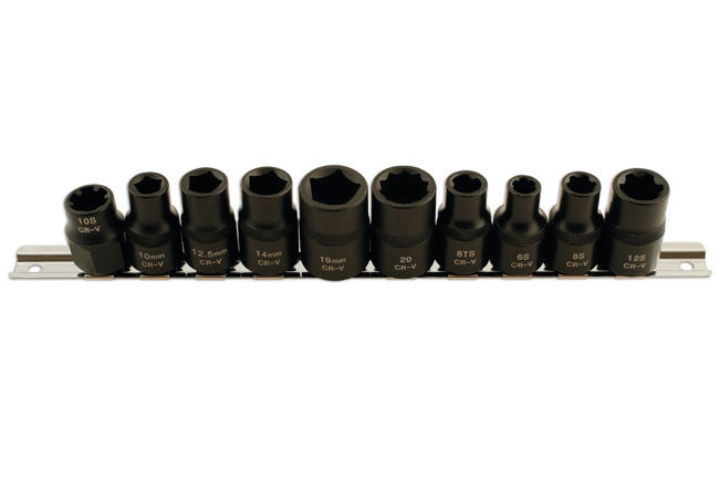 1/2" Dr SPECIALIST AUTOMOTIVE SOCKET SET 10pc