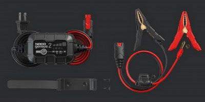 Noco Genius2u 6v & 12v 2 Amp Battery Charger, Battery Maintainer, And Battery Desulfator