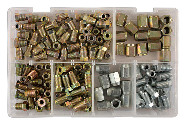 Connect 31881 Ass Brake Nut Fittings 135pc
