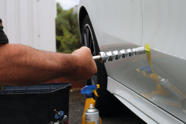 Power-Tec 92376 Slide Hammer C/w 12 Glue Pads