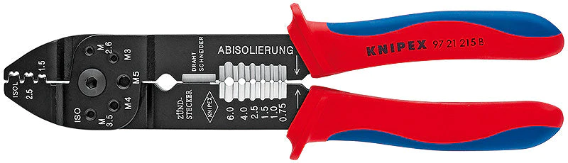 Knipex Crimping Pliers For End Sleeves (ferrules) - 215mm