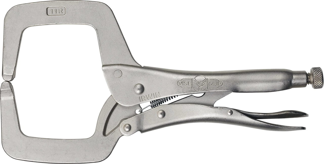 Irwin 11" Locking C-Clamps - Regular Tips - Original