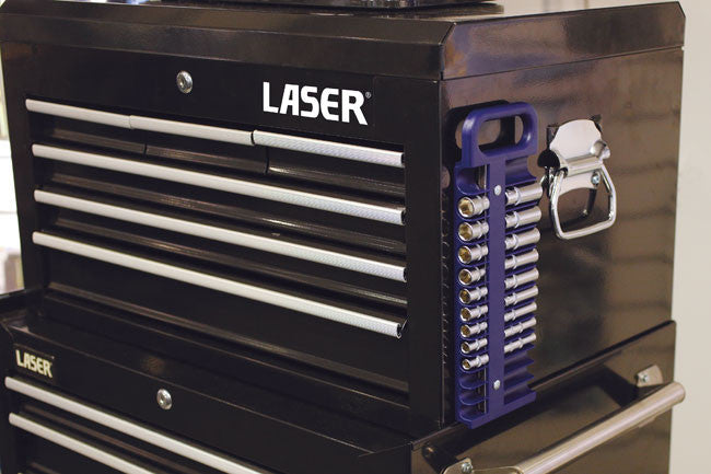 LASER 6209 1/4"Dr  MAGNETIC SOCKET TRAY