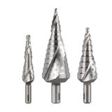 Ruko Hss Spiral Fluted Step Drill Set 3pc