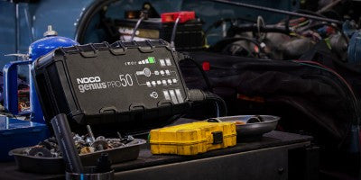 Noco Geniuspro50 50-Amp Battery Charger, Battery Maintainer, And Battery Desulfator