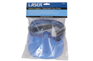 Laser 6514 Safety Goggles Face Sheild