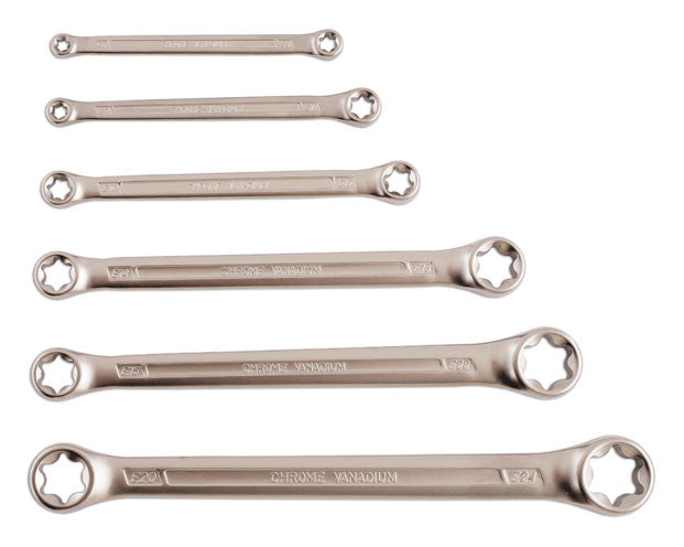 Laser 5452 Star Ring E6-E24 Double End Spanner Set