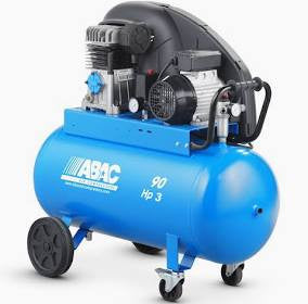 ABAC A29B 90ltr CM3 Air Compressor Belt Driven 240v