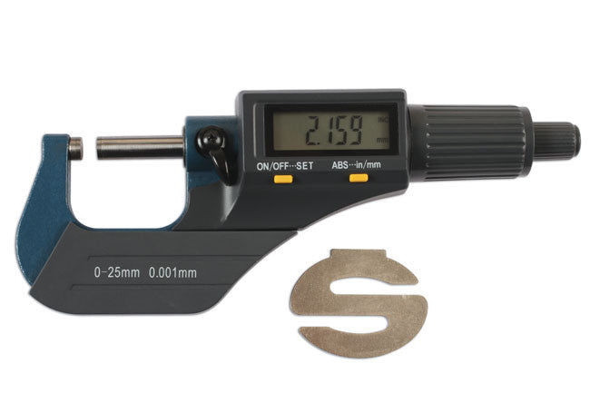 Laser 6221 Digital Micrometer 0 - 25mm