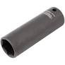 DRAPER 1/4" Dr 12mm DEEP IMPACT SOCKET