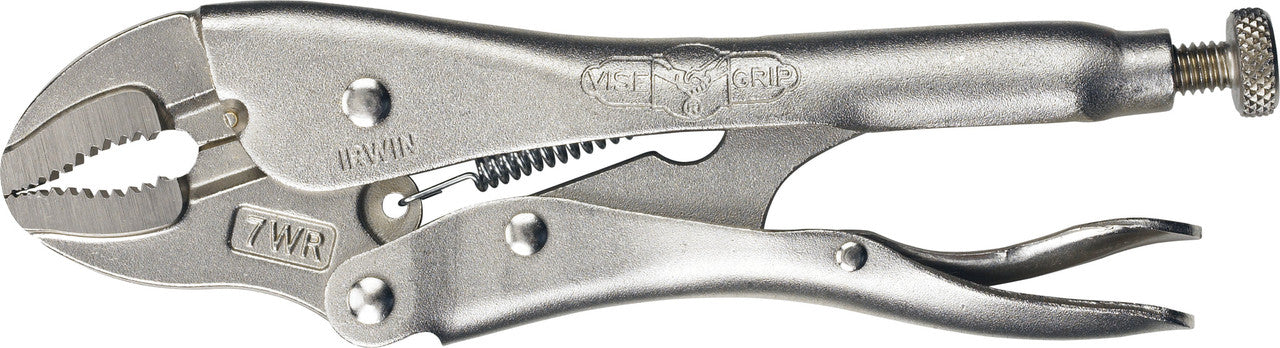 Vise Grip 4" Curve Jaw Locking Pliers With Wire Cutter - Original
