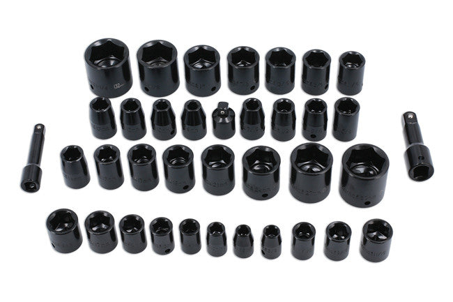 LASER 3288 3/8"Dr 1/2"Dr IMPACT SOCKET SET 37PC