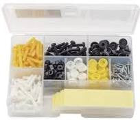 Draper 26344 272pc Number Plate Kit