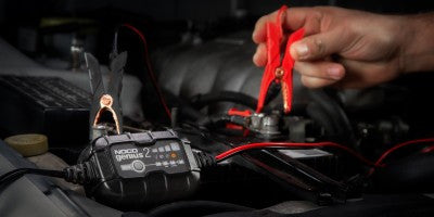 Noco Genius2u 6v & 12v 2 Amp Battery Charger, Battery Maintainer, And Battery Desulfator