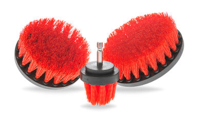 Drill Attachable Stiff Carpet Brush 120mm