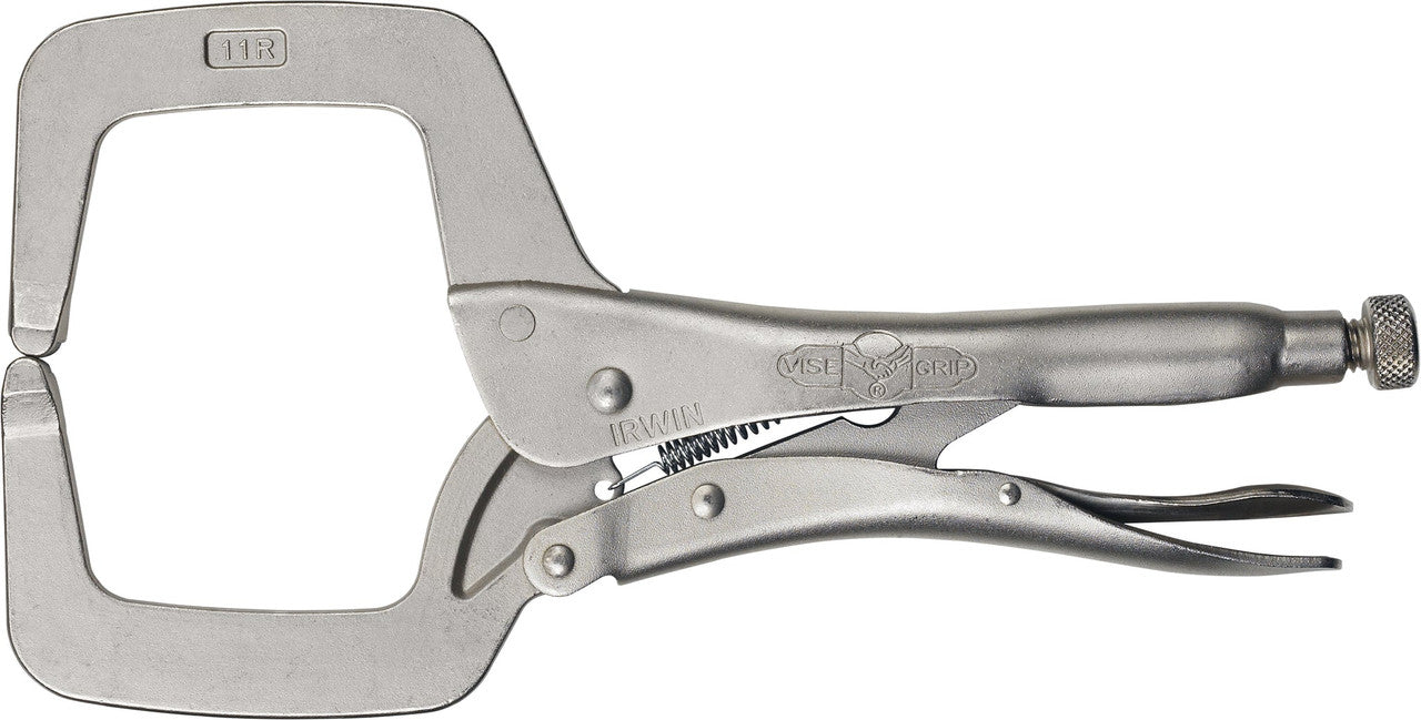 Irwin 11" Locking C-Clamps With Swivel Pads