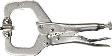 Irwin 9" Locking C-Clamps With Swivel Pads