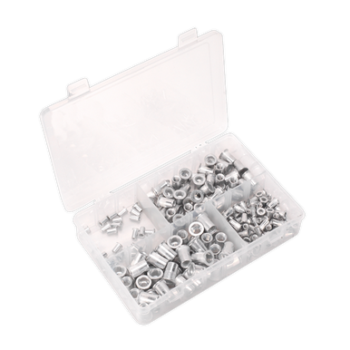 Sealey Ab073ti Threaded Insert Rivet Nut M4-M8 200pc