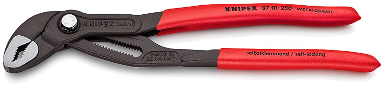 Knipex 87 01 250 Cobra Water Pump Pliers - 250mm