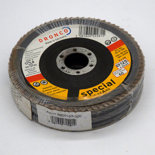 Dronco 125mm Multipack (diamond/stone/flap/cutting/grinding)