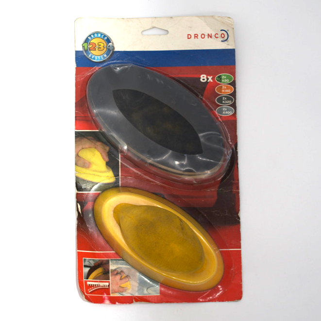 Oval Car Sander Set